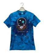 GRATEFULDEADグレイトフルデット）の古着「バンドTシャツ 推定90s」｜ブルー