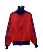 adidasアディダス）の古着「トラックジャケット」｜レッド