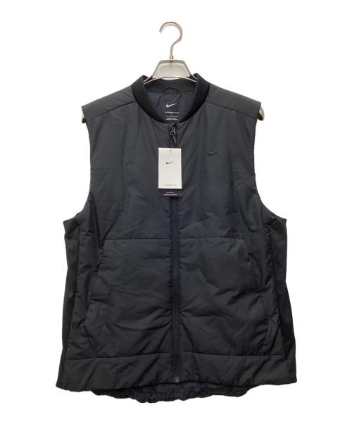 NIKE（ナイキ）NIKE (ナイキ) ナイロンベスト ブラック サイズ:SIZE L 未使用品の古着・服飾アイテム