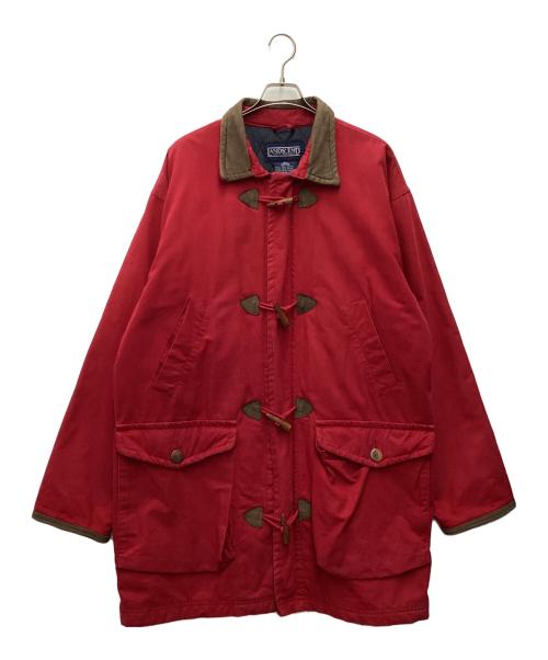 LAND'S END（ランズエンド）LAND'S END (ランズエンド) 90S ダッフルコート レッド サイズ:SIZE Lの古着・服飾アイテム