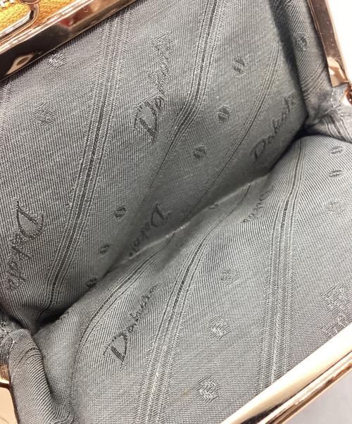 DAKOTA（ダコタ）Dakota (ダコタ) 2つ折りがま口財布 ブラウンの古着・服飾アイテム