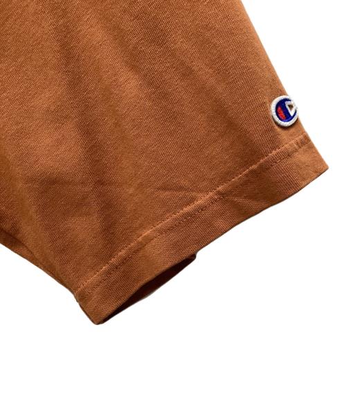 Champion（チャンピオン）Champion (チャンピオン) MONKEY TIME (モンキータイム) 半袖カットソー ブラウン サイズ:SIZE Lの古着・服飾アイテム