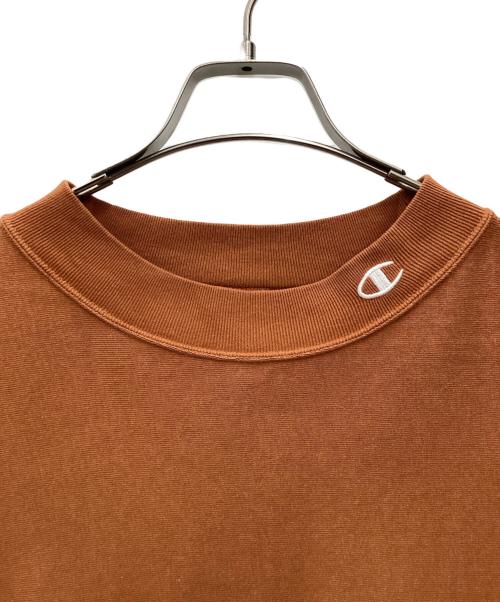 Champion（チャンピオン）Champion (チャンピオン) MONKEY TIME (モンキータイム) 半袖カットソー ブラウン サイズ:SIZE Lの古着・服飾アイテム