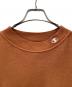 中古・古着 Champion (チャンピオン) MONKEY TIME (モンキータイム) 半袖カットソー ブラウン サイズ:SIZE L：5000円