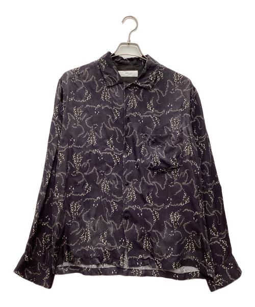 TOGA VIRILIS（トーガ ビリリース）TOGA VIRILIS (トーガ ビリリース) 長袖シャツ キュプラ パープル サイズ:SIZE 44の古着・服飾アイテム
