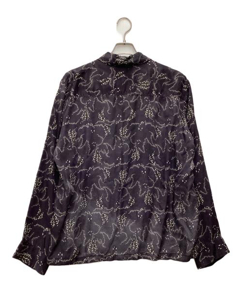 TOGA VIRILIS（トーガ ビリリース）TOGA VIRILIS (トーガ ビリリース) 長袖シャツ キュプラ パープル サイズ:SIZE 44の古着・服飾アイテム