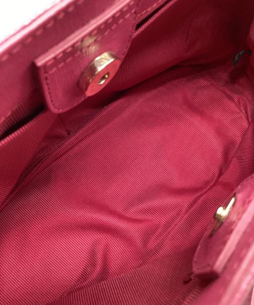 FURLA（フルラ）FURLA (フルラ) リンダ ミニ 2WAYバッグ ショッキングピンクの古着・服飾アイテム