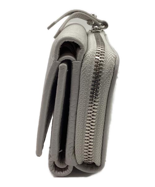 GIANNI CHIARINI（ジャンニ キアリーニ）GIANNI CHIARINI (ジャンニ キアリーニ) 2つ折り財布 グレーの古着・服飾アイテム