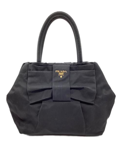 PRADA（プラダ）PRADA (プラダ) ハンドバッグ ブラックの古着・服飾アイテム
