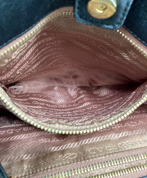 PRADA（プラダ）PRADA (プラダ) ハンドバッグ ブラックの古着・服飾アイテム