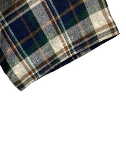 A BATHING APE（ア ベイシング エイプ）A BATHING APE (ア ベイシング エイプ) 半袖チェックシャツ マルチカラー サイズ:SIZE Mの古着・服飾アイテム