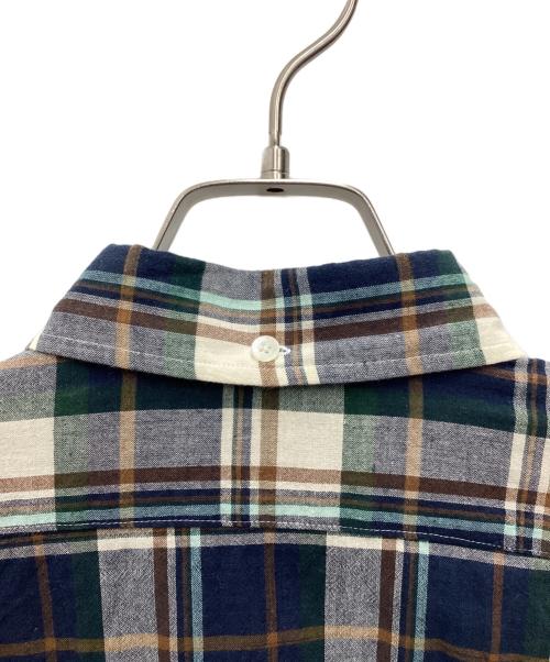 A BATHING APE（ア ベイシング エイプ）A BATHING APE (ア ベイシング エイプ) 半袖チェックシャツ マルチカラー サイズ:SIZE Mの古着・服飾アイテム