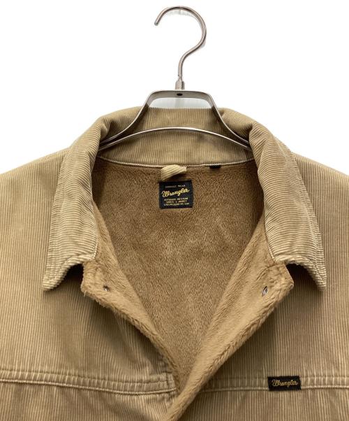 Wrangler（ラングラー）Wrangler (ラングラー) コーデュロイボアジャケット USA 70～80相当 ベージュ サイズ:SIZE Lの古着・服飾アイテム