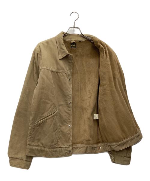 Wrangler（ラングラー）Wrangler (ラングラー) コーデュロイボアジャケット USA 70～80相当 ベージュ サイズ:SIZE Lの古着・服飾アイテム