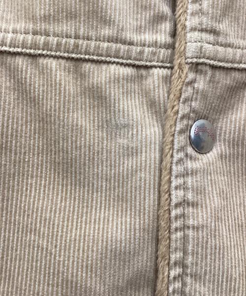 Wrangler（ラングラー）Wrangler (ラングラー) コーデュロイボアジャケット USA 70～80相当 ベージュ サイズ:SIZE Lの古着・服飾アイテム