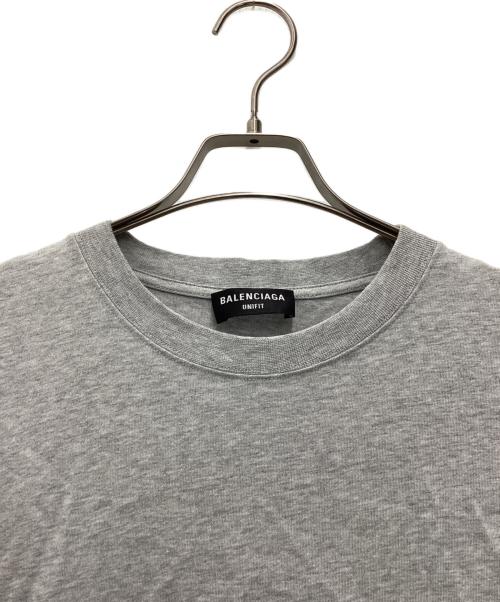 BALENCIAGA（バレンシアガ）BALENCIAGA (バレンシアガ) 半袖カットソー グレー サイズ:SIZE Lの古着・服飾アイテム