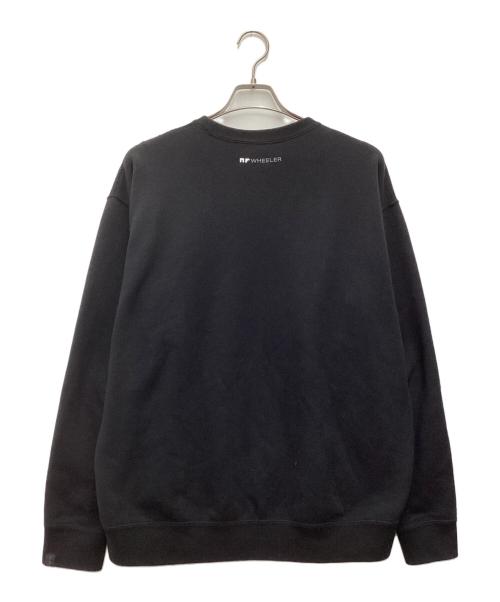 LOOPWHEELER（ループウィラー）LOOPWHEELER (ループウィラー) NF (ナイトフィッシング) クルーネックスウェット ブラック サイズ:SIZE Mの古着・服飾アイテム