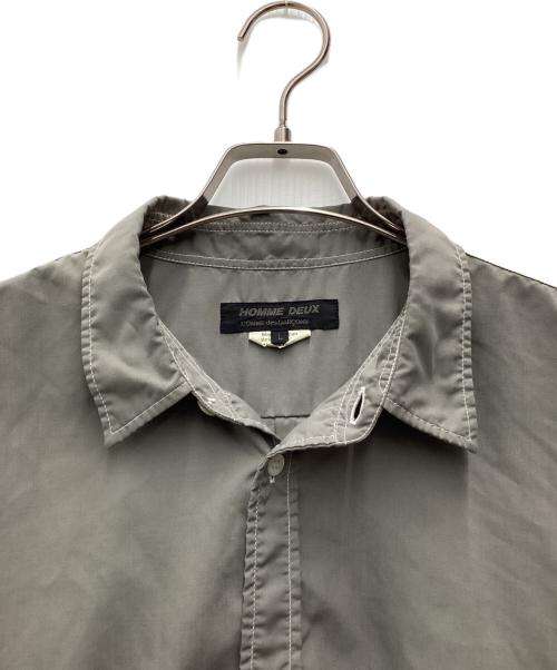 COMME des GARCONS HOMME（コムデギャルソン オム）COMME des GARCONS HOMME (コムデギャルソン オム) 長袖シャツ グレー サイズ:SIZE Lの古着・服飾アイテム