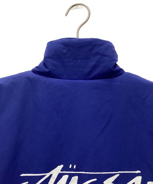 stussy（ステューシー）stussy (ステューシー) コーチジャケット Stock Coach JACKET ブルー サイズ:SIZE Lの古着・服飾アイテム