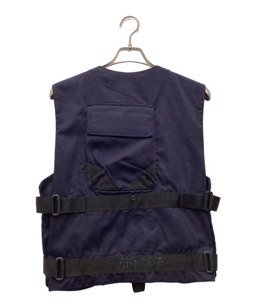 イギリス軍（イギリスグン）イギリス軍 (イギリスグン) タクティカルベスト ネイビー サイズ:SIZE 190-108の古着・服飾アイテム