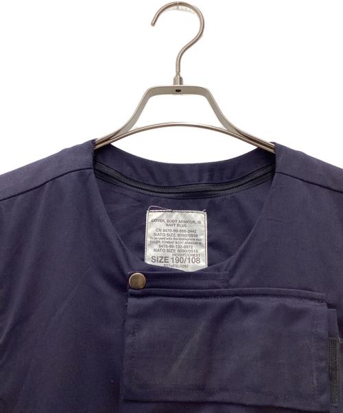 イギリス軍（イギリスグン）イギリス軍 (イギリスグン) タクティカルベスト ネイビー サイズ:SIZE 190-108の古着・服飾アイテム