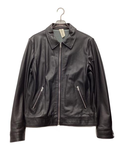 DELAN（デラン）DELAN (デラン) レザージャケット ブラック サイズ:SIZE 50の古着・服飾アイテム