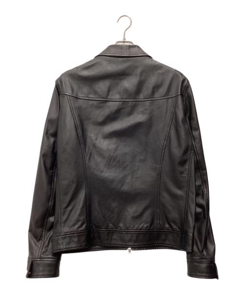 DELAN（デラン）DELAN (デラン) レザージャケット ブラック サイズ:SIZE 50の古着・服飾アイテム