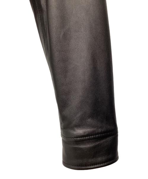 DELAN（デラン）DELAN (デラン) レザージャケット ブラック サイズ:SIZE 50の古着・服飾アイテム