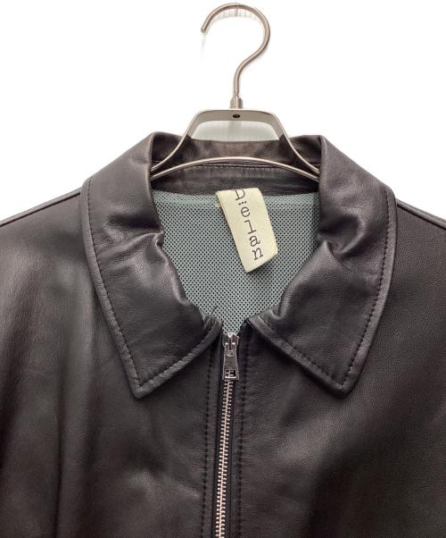 DELAN（デラン）DELAN (デラン) レザージャケット ブラック サイズ:SIZE 50の古着・服飾アイテム