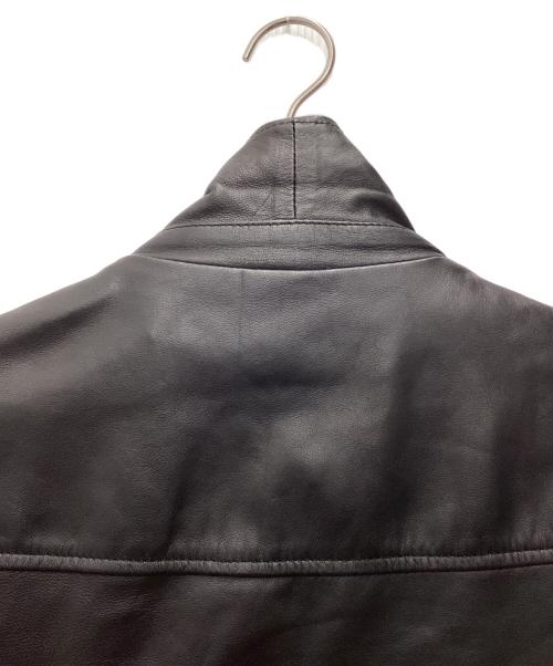 DELAN（デラン）DELAN (デラン) レザージャケット ブラック サイズ:SIZE 50の古着・服飾アイテム