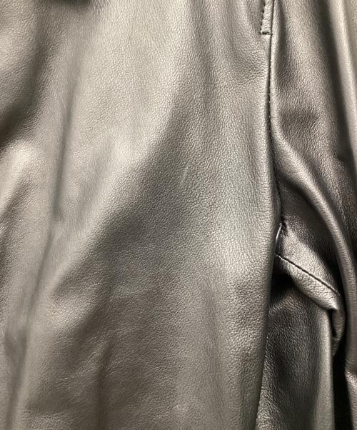 DELAN（デラン）DELAN (デラン) レザージャケット ブラック サイズ:SIZE 50の古着・服飾アイテム