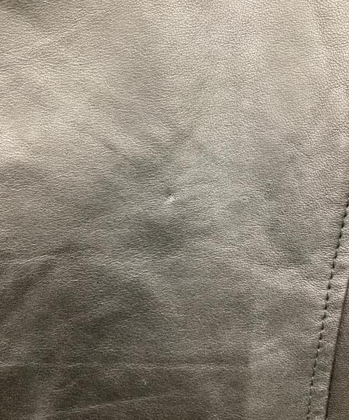DELAN（デラン）DELAN (デラン) レザージャケット ブラック サイズ:SIZE 50の古着・服飾アイテム