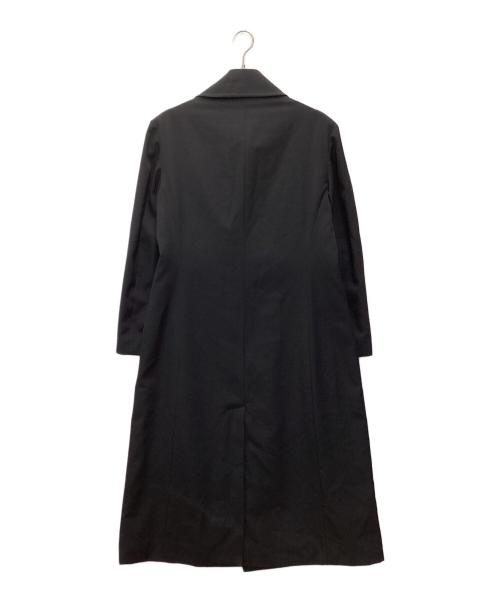yohji yamamoto+noir（ヨウジヤマモトプリュスノアール）yohji yamamoto+Noir (ヨウジヤマモトプリュスノアール) POUR HOMME WOOL GABARDINE SMOOTH COAT TeroTero Coat ブラック サイズ:SIZE 3の古着・服飾アイテム