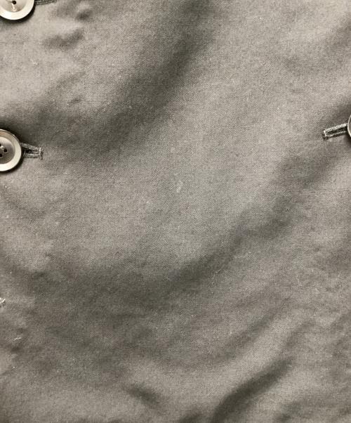 yohji yamamoto+noir（ヨウジヤマモトプリュスノアール）yohji yamamoto+Noir (ヨウジヤマモトプリュスノアール) POUR HOMME WOOL GABARDINE SMOOTH COAT TeroTero Coat ブラック サイズ:SIZE 3の古着・服飾アイテム