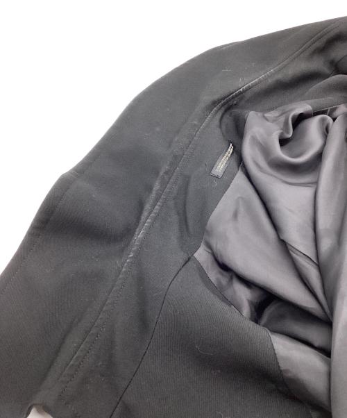 yohji yamamoto+noir（ヨウジヤマモトプリュスノアール）yohji yamamoto+Noir (ヨウジヤマモトプリュスノアール) POUR HOMME WOOL GABARDINE SMOOTH COAT TeroTero Coat ブラック サイズ:SIZE 3の古着・服飾アイテム
