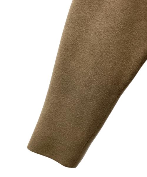 RIM.ARK（リムアーク）RIM.ARK (リムアーク) Curvaceous seamless CT ウールコート ブラウン サイズ:SIZE 36の古着・服飾アイテム