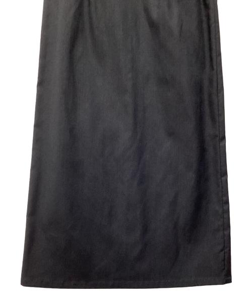 RIM.ARK（リムアーク）RIM.ARK (リムアーク) リネンミックスアシンメトリースカート グレー サイズ:SIZE 36の古着・服飾アイテム