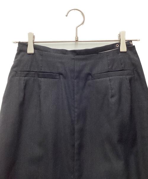 RIM.ARK（リムアーク）RIM.ARK (リムアーク) リネンミックスアシンメトリースカート グレー サイズ:SIZE 36の古着・服飾アイテム
