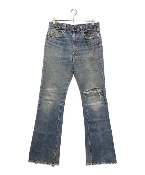 LEVI'S（リーバイス）LEVI'S (リーバイス) 推定80s フレアパンツ スカイブルー サイズ:SIZE 不明の古着・服飾アイテム