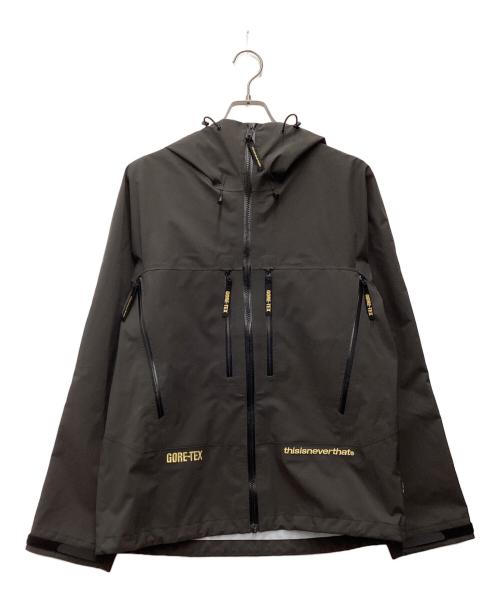 thisisneverthat（ディスイズネバーザット）thisisneverthat (ディスイズネバーザット) ナイロンジャケット グレー サイズ:SIZE Sの古着・服飾アイテム