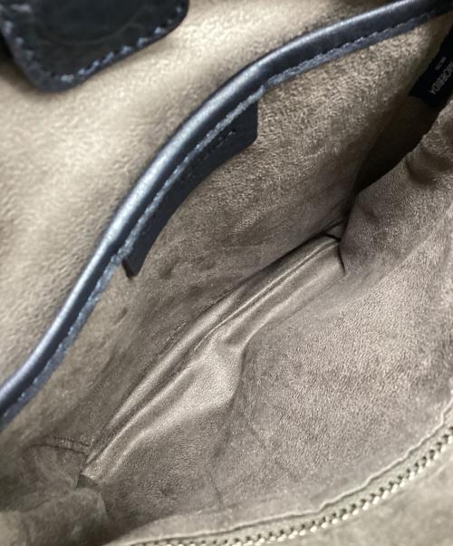 PELLE MORBIDA（ペッレモルビダ）PELLE MORBIDA (ペッレモルビダ) ショルダーバッグ ネイビーの古着・服飾アイテム
