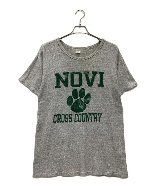 Champion（チャンピオン）Champion (チャンピオン) 推定80s 半袖カットソー グレー サイズ:SIZE Lの古着・服飾アイテム