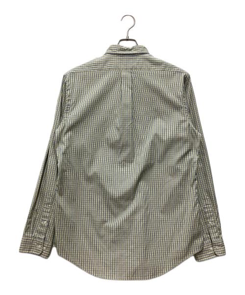 POLO RALPH LAUREN（ポロ・ラルフローレン）POLO RALPH LAUREN (ポロ・ラルフローレン) ボタンダウンシャツ 古着 推定90s~ ベージュ サイズ:SIZE Lの古着・服飾アイテム