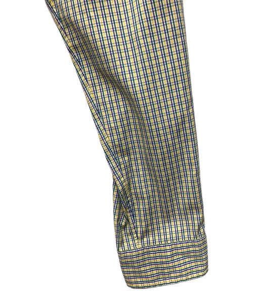 POLO RALPH LAUREN（ポロ・ラルフローレン）POLO RALPH LAUREN (ポロ・ラルフローレン) ボタンダウンシャツ 古着 推定90s~ ベージュ サイズ:SIZE Lの古着・服飾アイテム