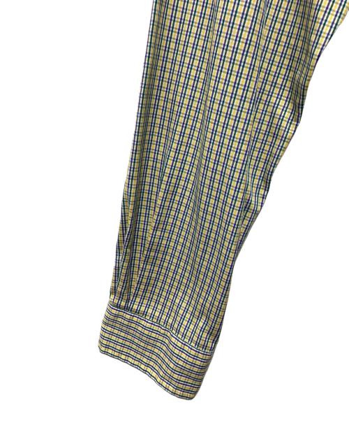 POLO RALPH LAUREN（ポロ・ラルフローレン）POLO RALPH LAUREN (ポロ・ラルフローレン) ボタンダウンシャツ 古着 推定90s~ ベージュ サイズ:SIZE Lの古着・服飾アイテム