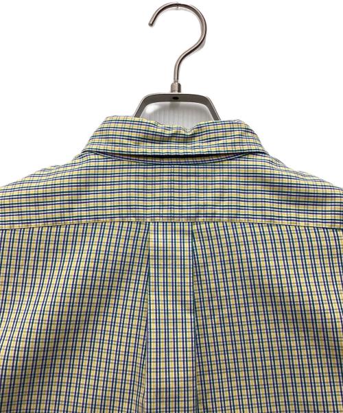 POLO RALPH LAUREN（ポロ・ラルフローレン）POLO RALPH LAUREN (ポロ・ラルフローレン) ボタンダウンシャツ 古着 推定90s~ ベージュ サイズ:SIZE Lの古着・服飾アイテム