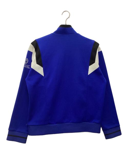 adidas（アディダス）adidas (アディダス) トラックジャケット デサントタグ ブルー×ホワイト サイズ:SIZE Lの古着・服飾アイテム