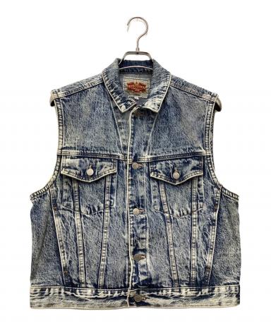 【希少・ヴィンテージ】⭐️BIG JOHN ビッグジョン デニムベスト⭐️ 中古・古着通販】BIG JOHN (ビッグジョン) デニムベスト 推定90s