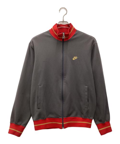 NIKE（ナイキ）NIKE (ナイキ) 80S 紺タグ トラックジャケット グレー×レッド サイズ:SIZE XLの古着・服飾アイテム