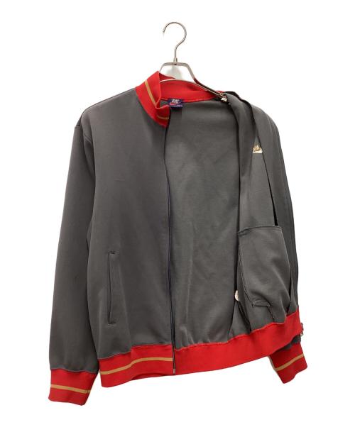 NIKE（ナイキ）NIKE (ナイキ) 80S 紺タグ トラックジャケット グレー×レッド サイズ:SIZE XLの古着・服飾アイテム